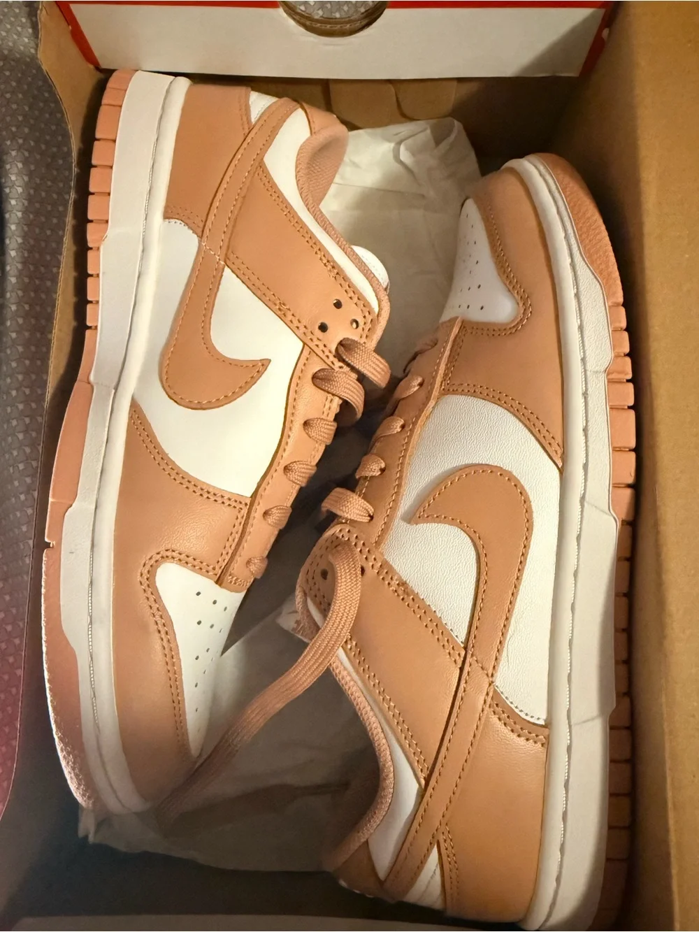 Nike Dunk low in color Rose Whisper